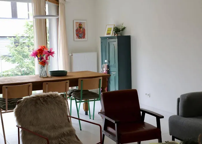 公寓 Chez Meme Gernoaze - Unique 2 Bedroom Flat 奥斯滕德